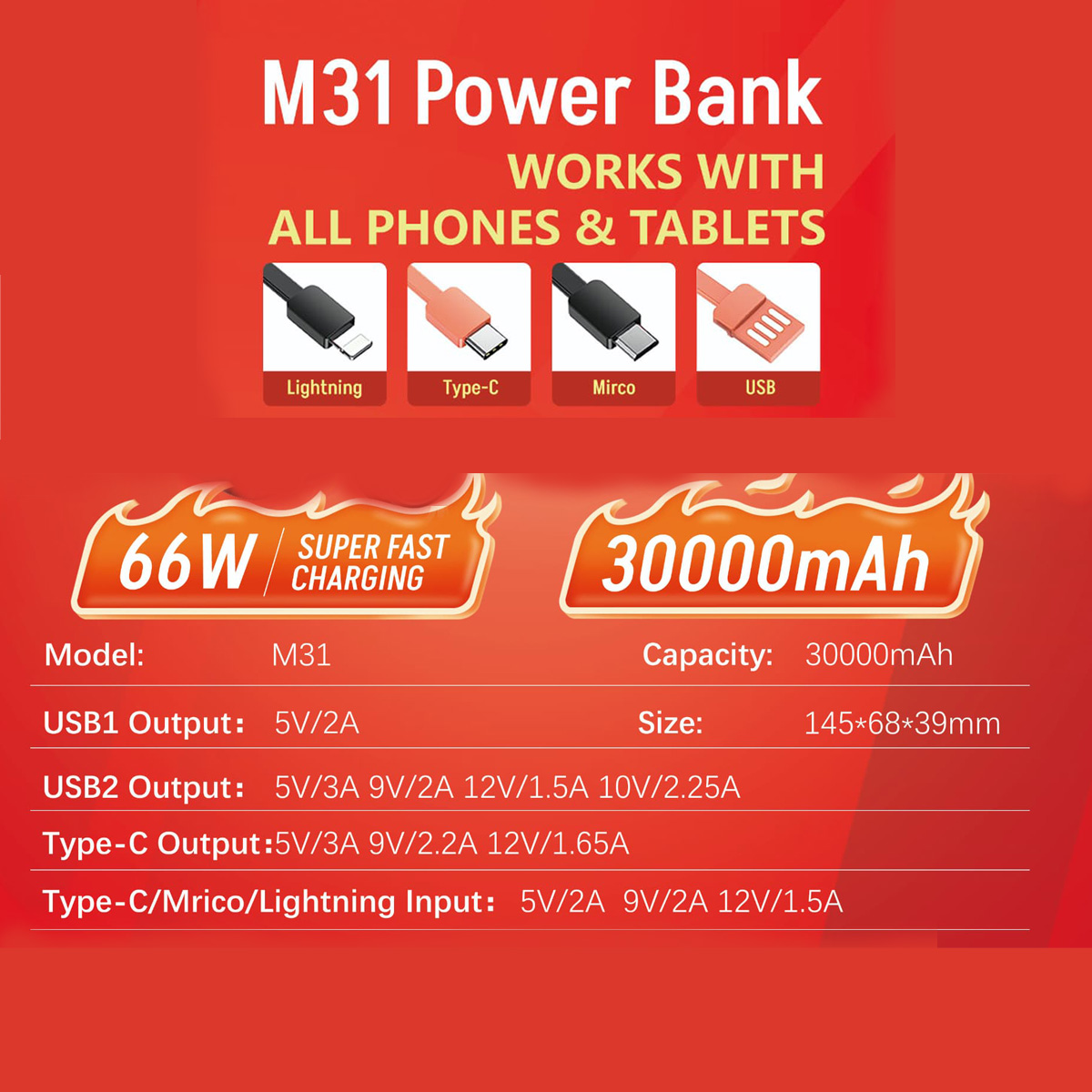 M31 Power Bank | Quality