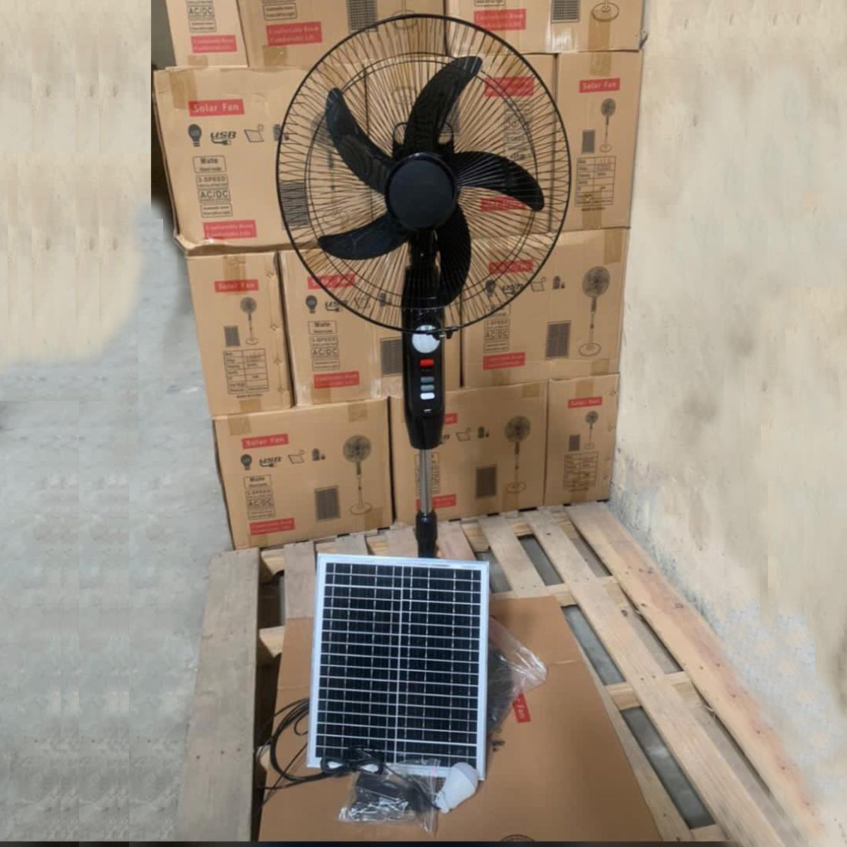 C13 | Solar + Battery Fans