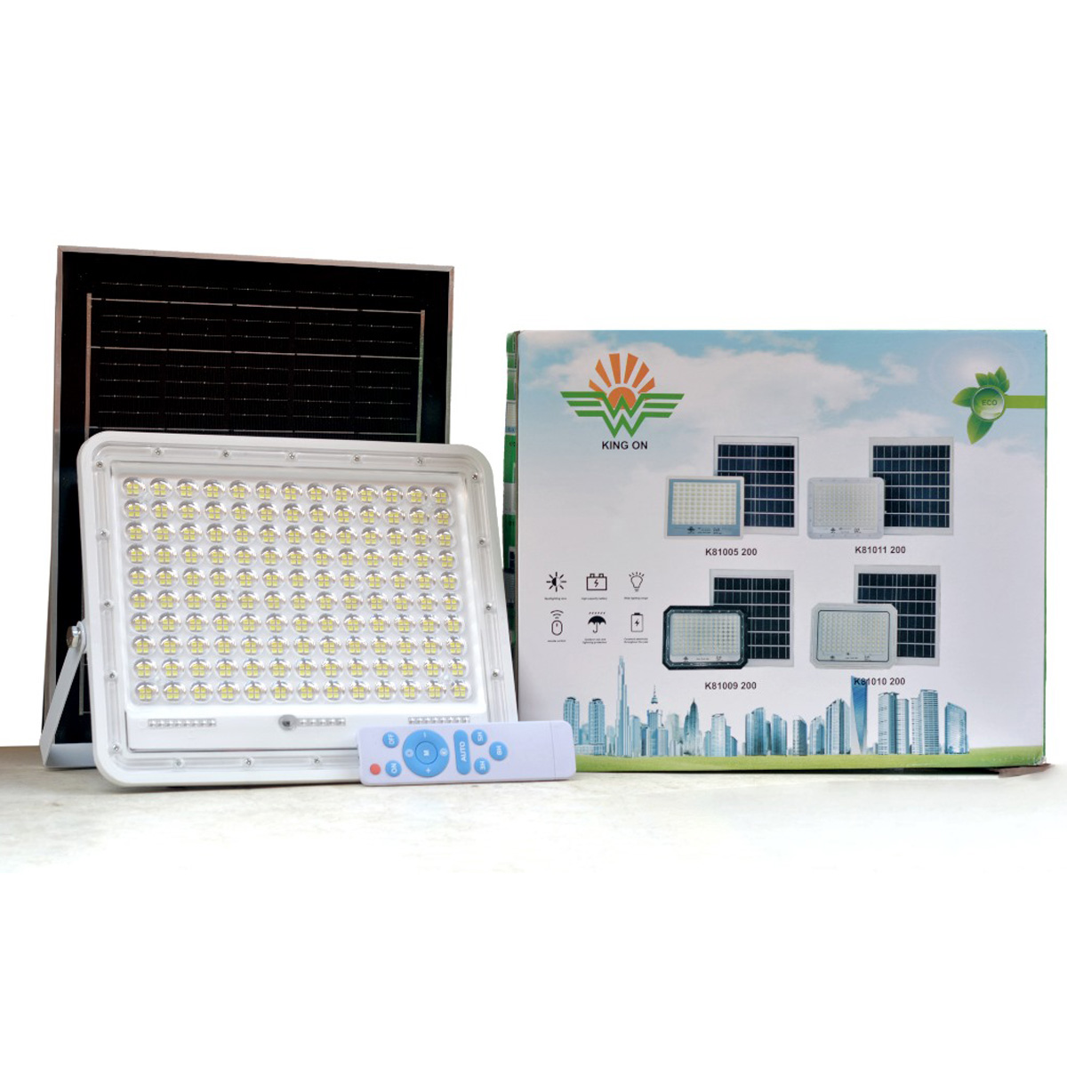 81011-200w Solar Flood Li..